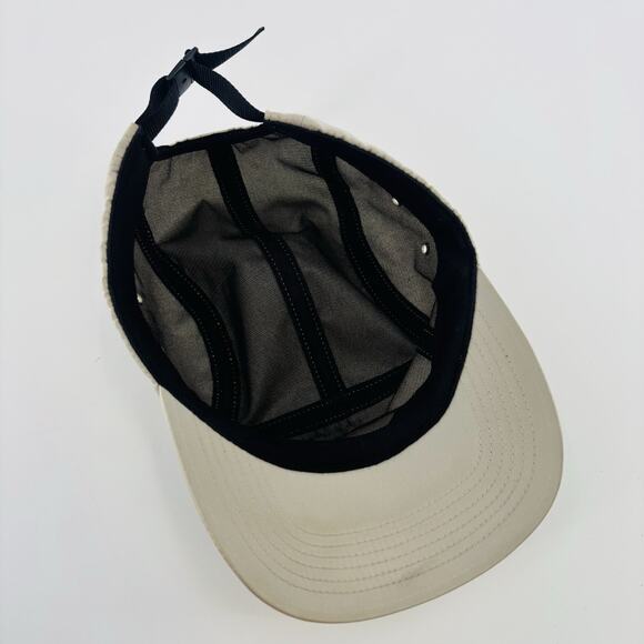 Supreme 5 Panel Hat Cap Clip Back Adjustable One Size Beige USA - Picture 6 of 7